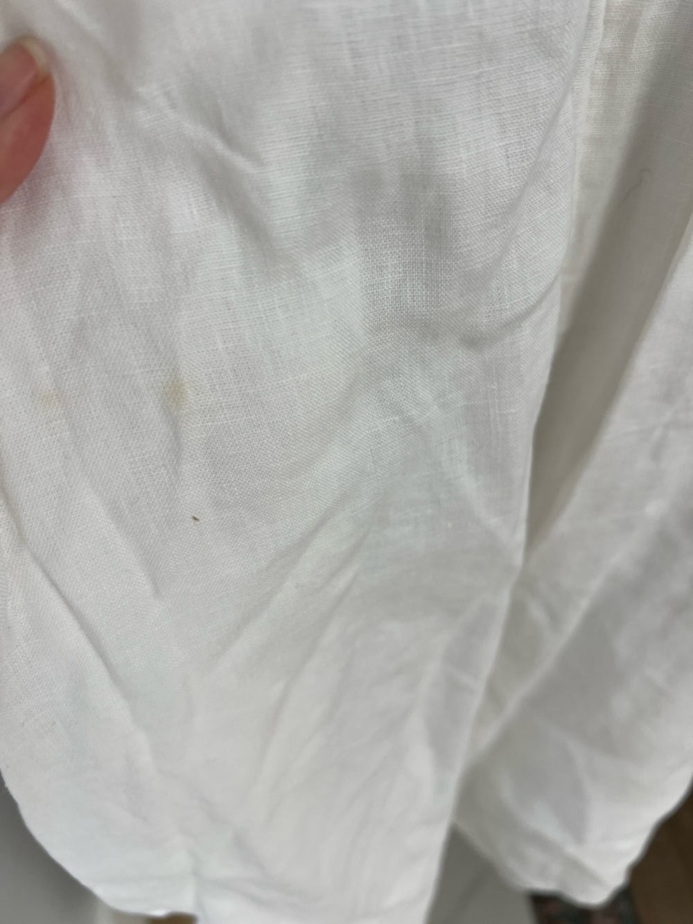 Reformation Thelma 100% Linen White Cami Button Down Midi Dress Pockets 4 $188 - Picture 8 of 9